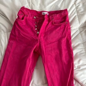 Wide leg jeans Zara